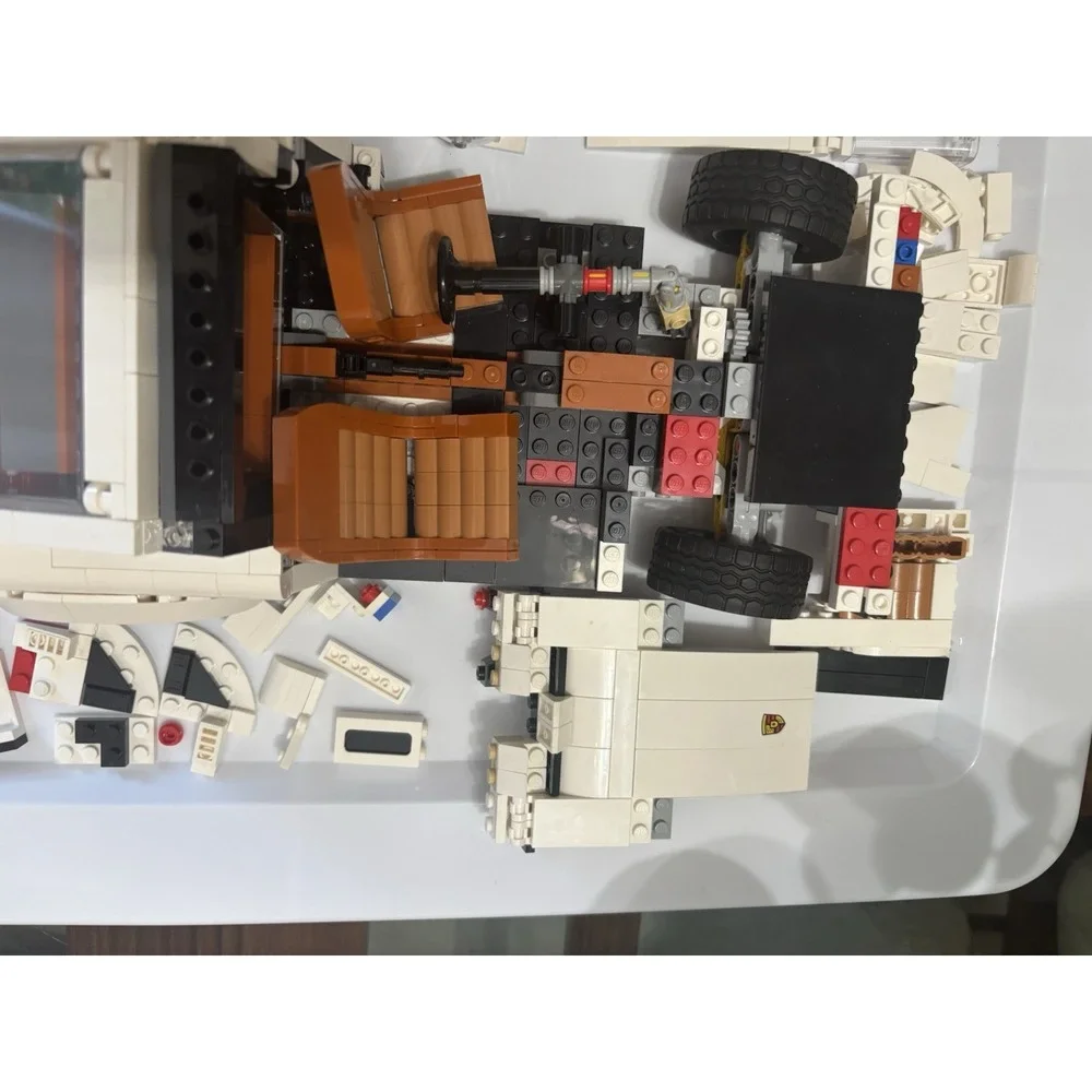 LEGO Technic Porsche 911 RSR 42096 White Race Car Parts